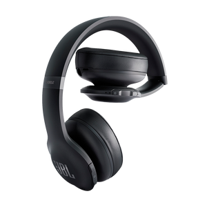 JBL®  Everest™ Elite 300 - Black - On-ear Wireless NXTGen Active noise-cancelling Headphones - Detailshot 2
